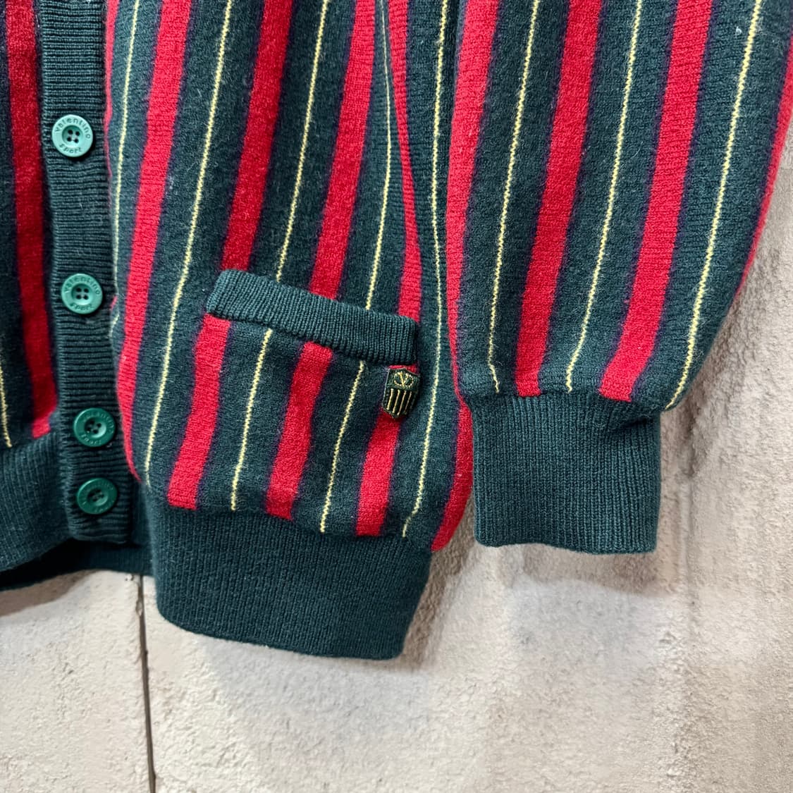 80s 발렌티노 버진울 가디건 made in ITALY (S) 상품이미지2