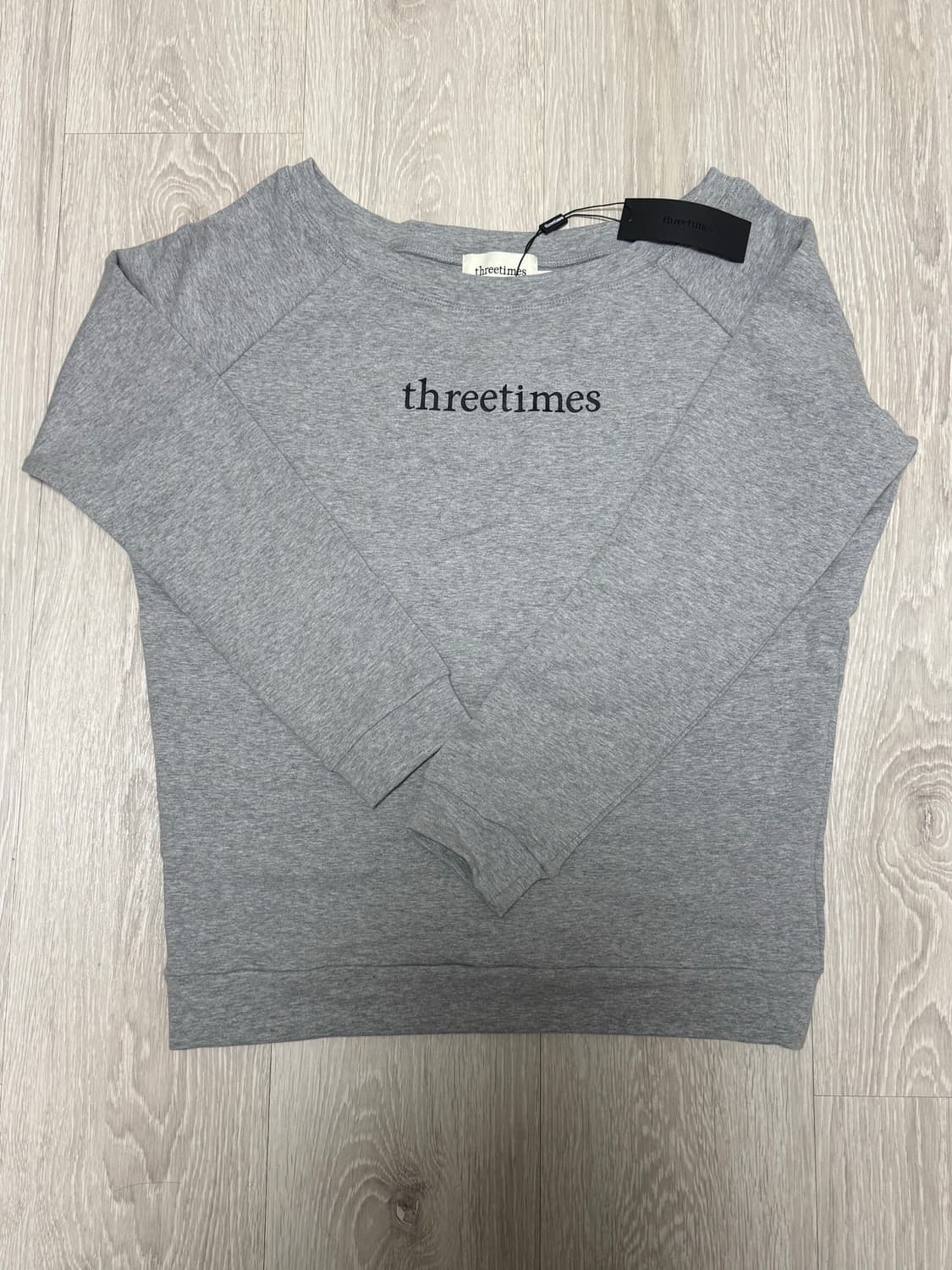 쓰리타임즈 베이직 로고 오프탑 상품이미지1