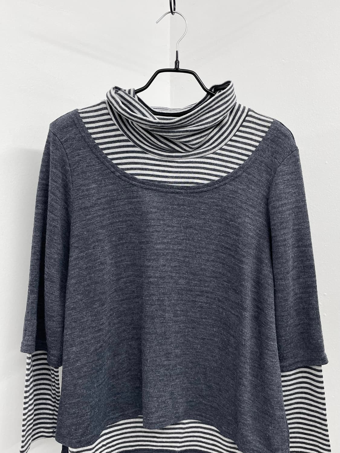 너드 레이어드 스트라이프 슬리브 상품이미지6