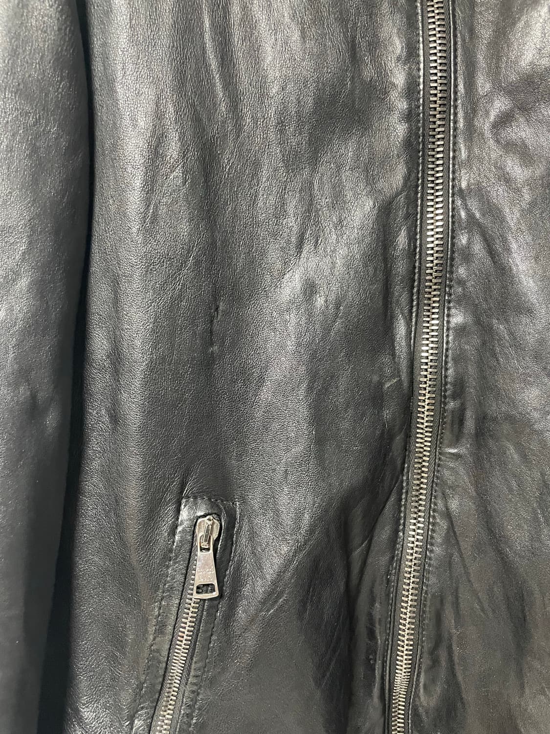 Giorgio brato 조르지오브라토 카페레이서 레더자켓 상품이미지3