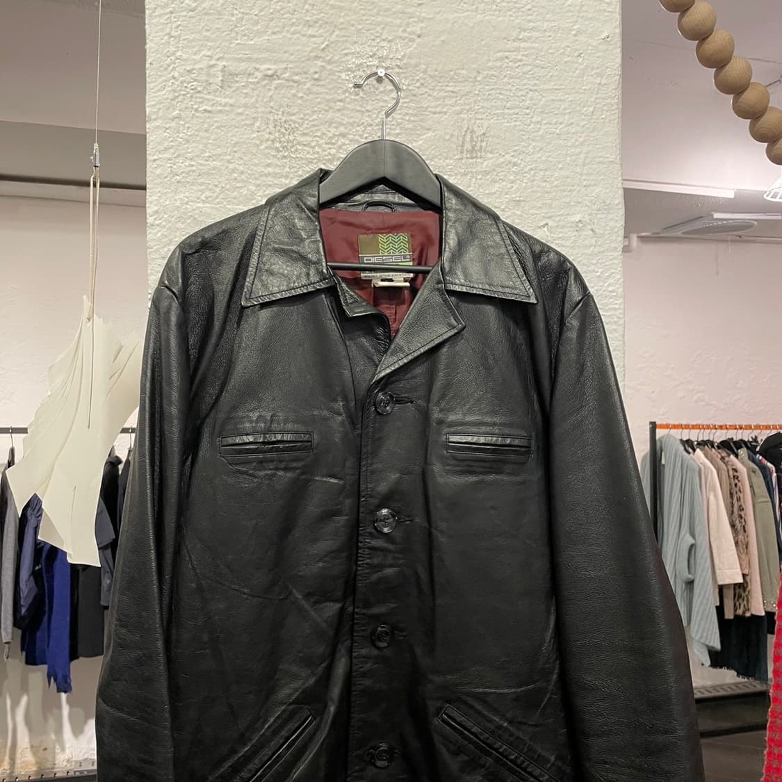 디젤 레더 카코트 상품이미지2