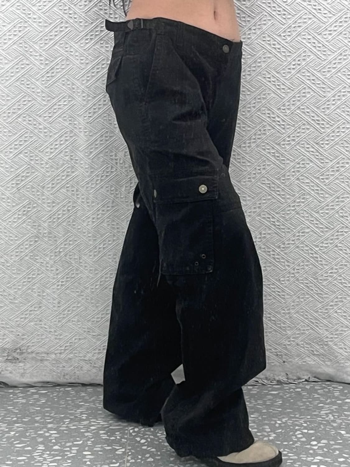 빈티지 올드스쿨 빈티지 데님 카고팬츠 34인치 C07548 상품이미지2