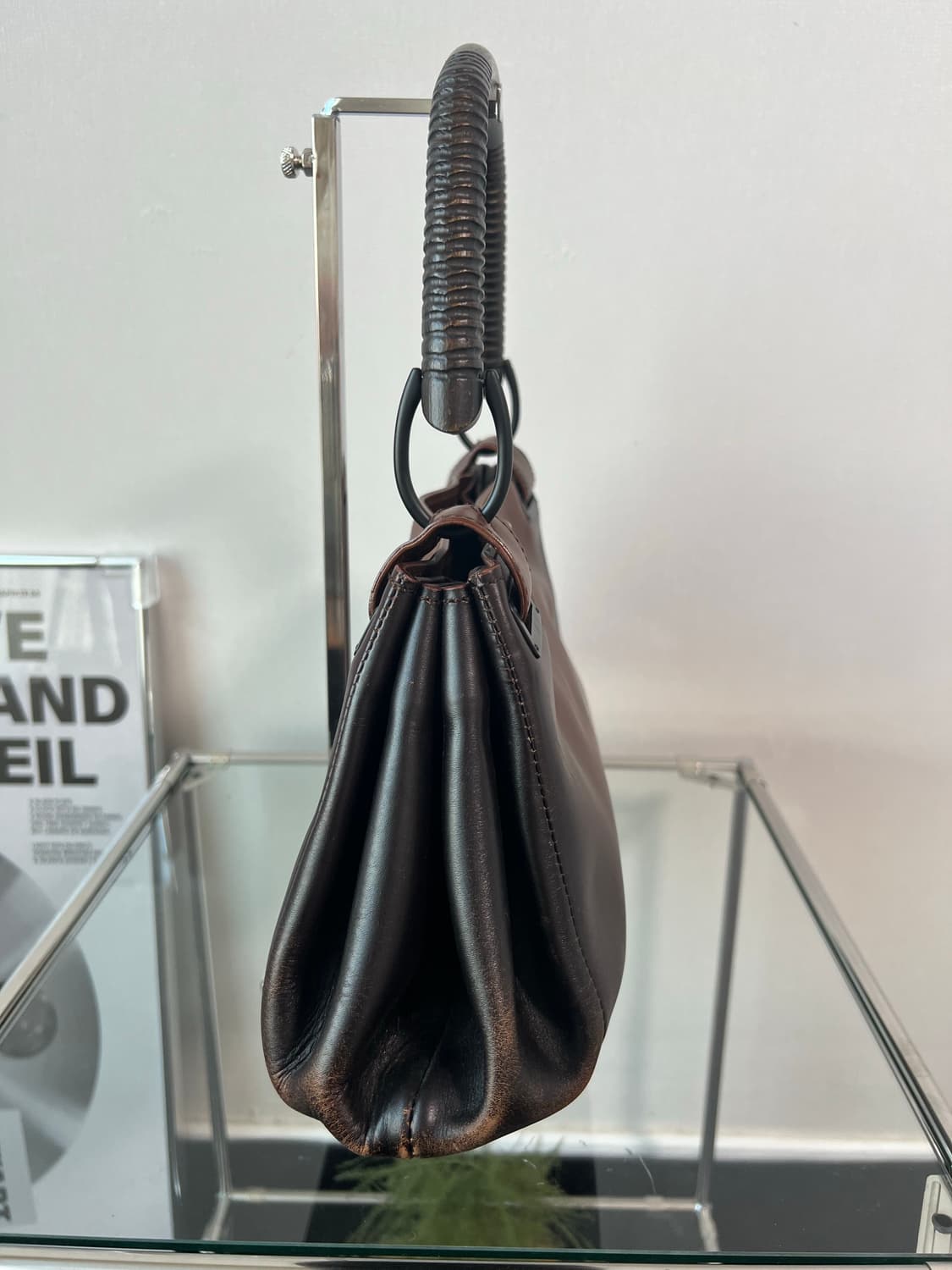 구찌 FW2002 밤부 핸들 그라데이션 숄더백 상품이미지6