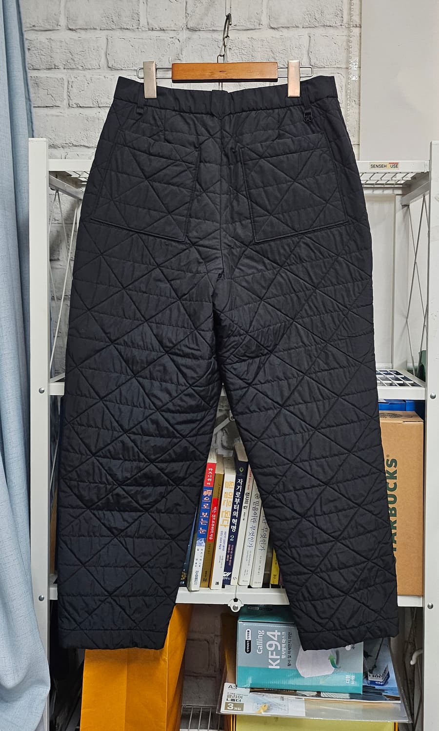 손정완 24년 여성겨울바지 31 누빔 퀼팅팬츠 WL95 상품이미지3