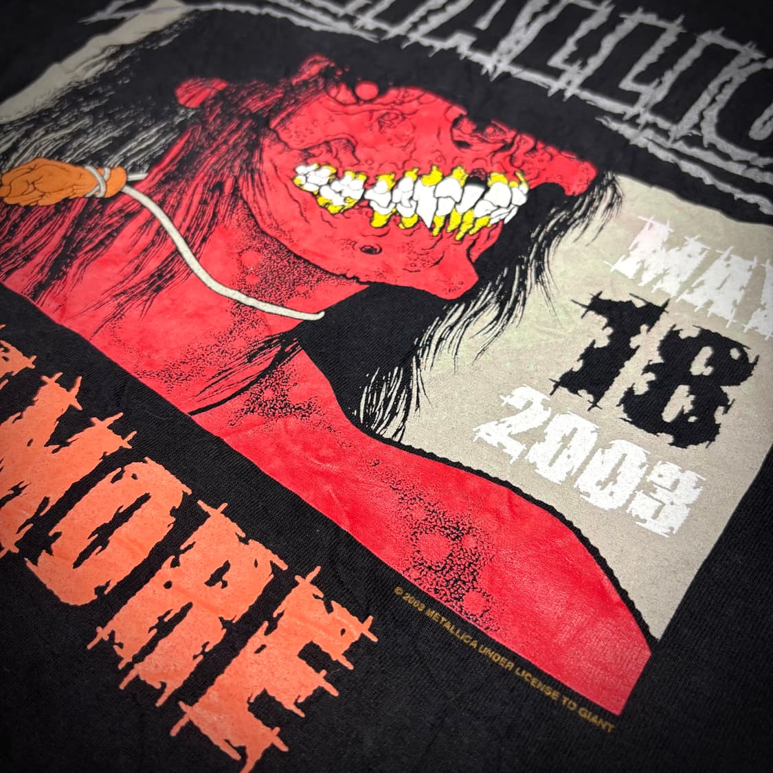 00s Metallica “St. Anger” Fillmore Tee 상품이미지2