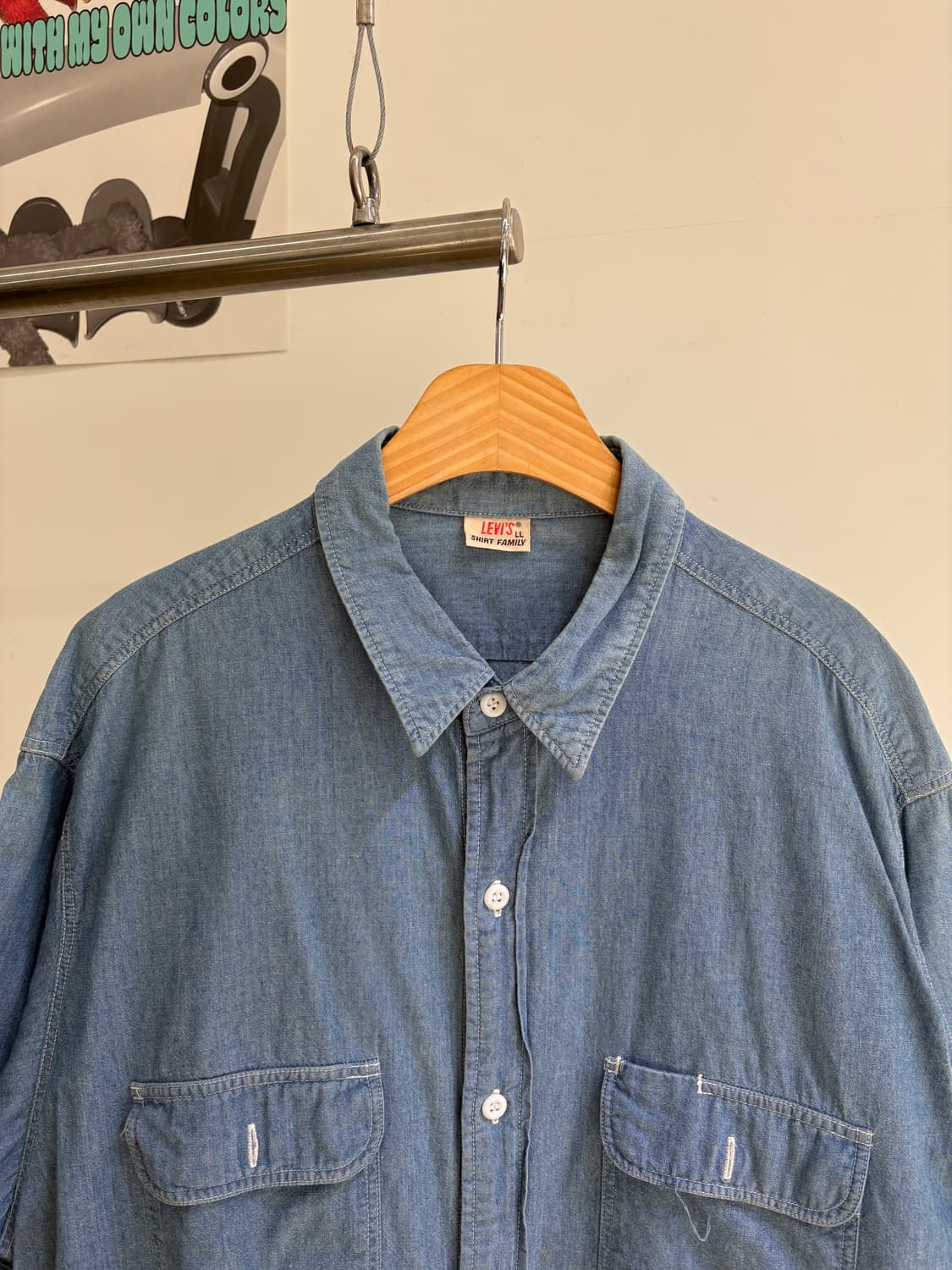 LEVIS (Made in Japan) 데님셔츠 상품이미지2