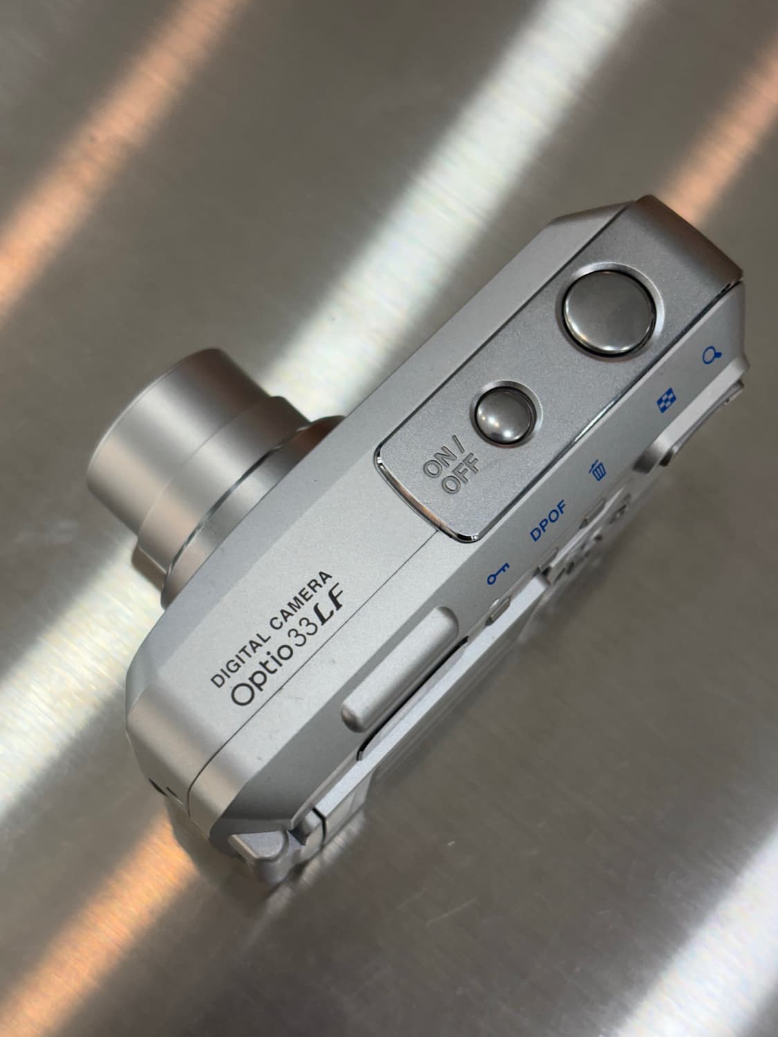 레어템/셀카가능)펜탁스 옵티오 33lf 실버 빈티지디카 상품이미지6