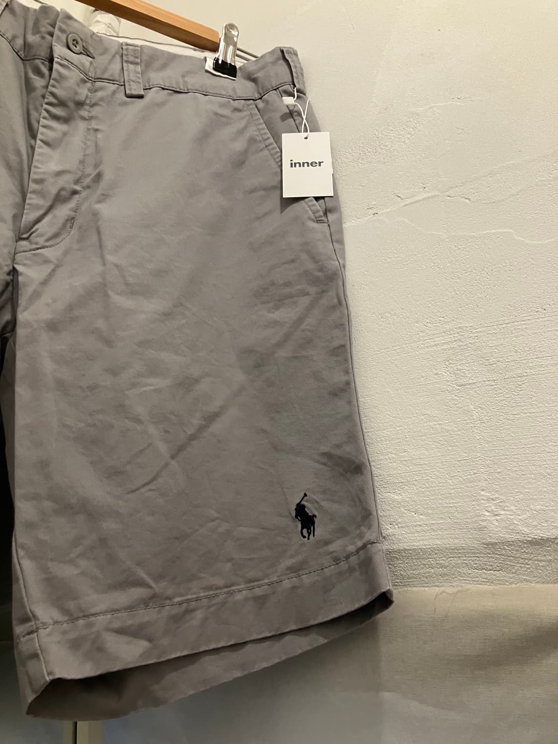 Polo Ralph Lauren 코튼 그레이 쇼츠 팬츠 32 상품이미지2