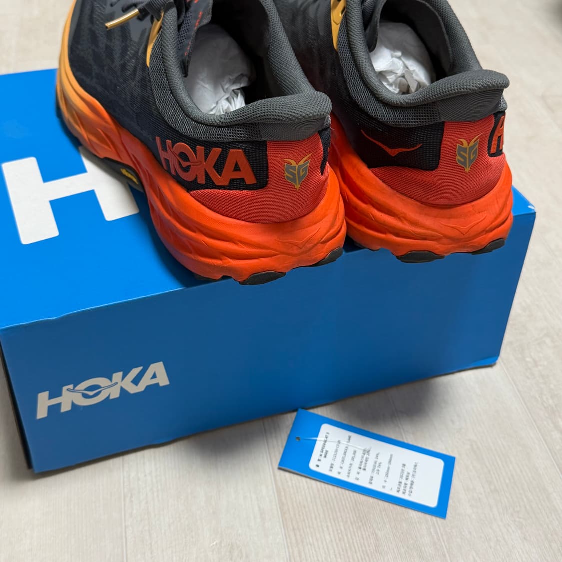 (275) 호카 Hoka 스피드고트5 와이드 캐슬락 플레임 상품이미지7