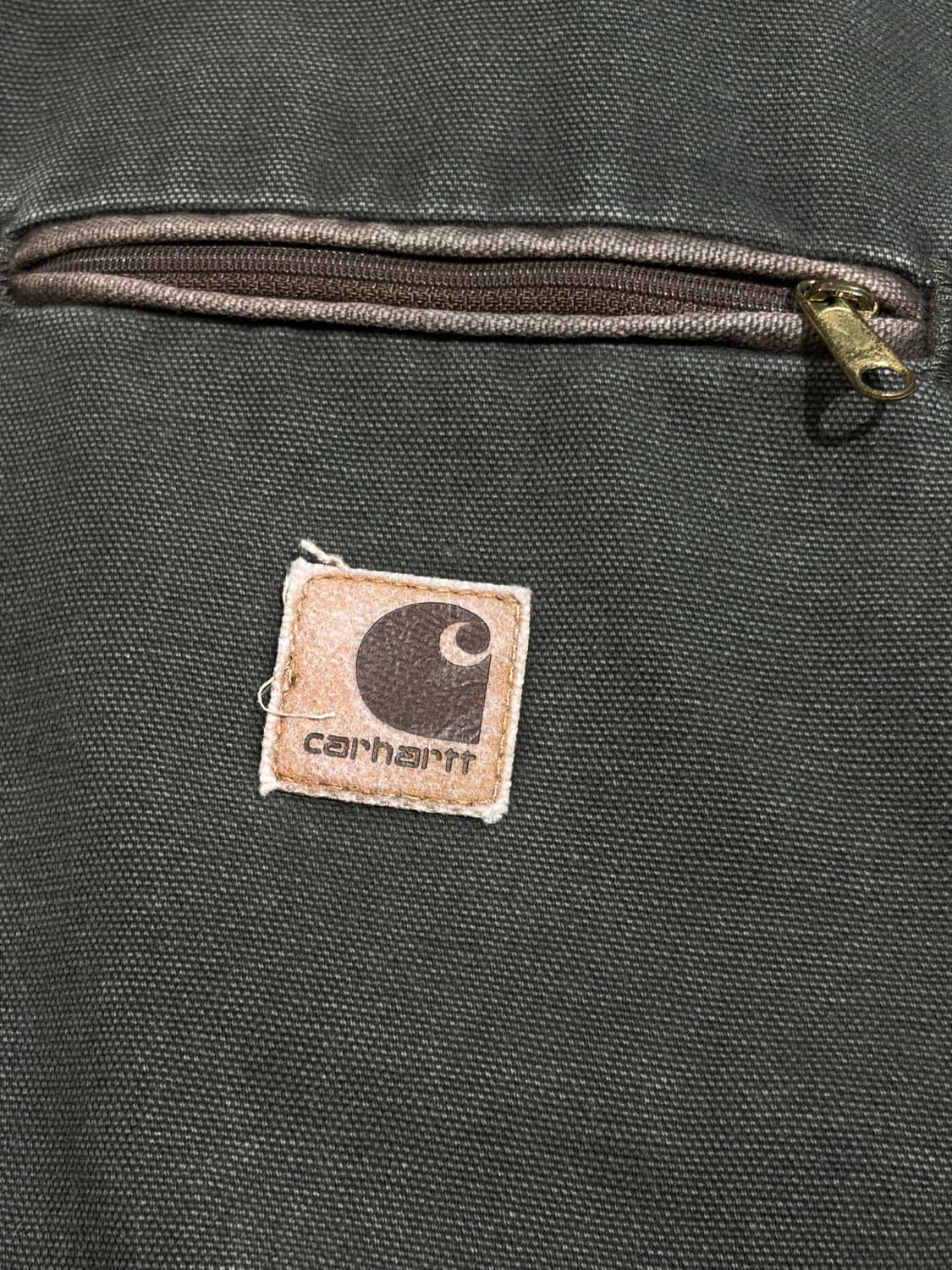 칼하트 디트로이트 j97mos 모스그린 자켓 상품이미지5