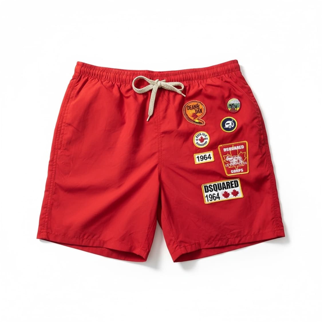 디스퀘어드 레드 패치 반바지 M 상품이미지1