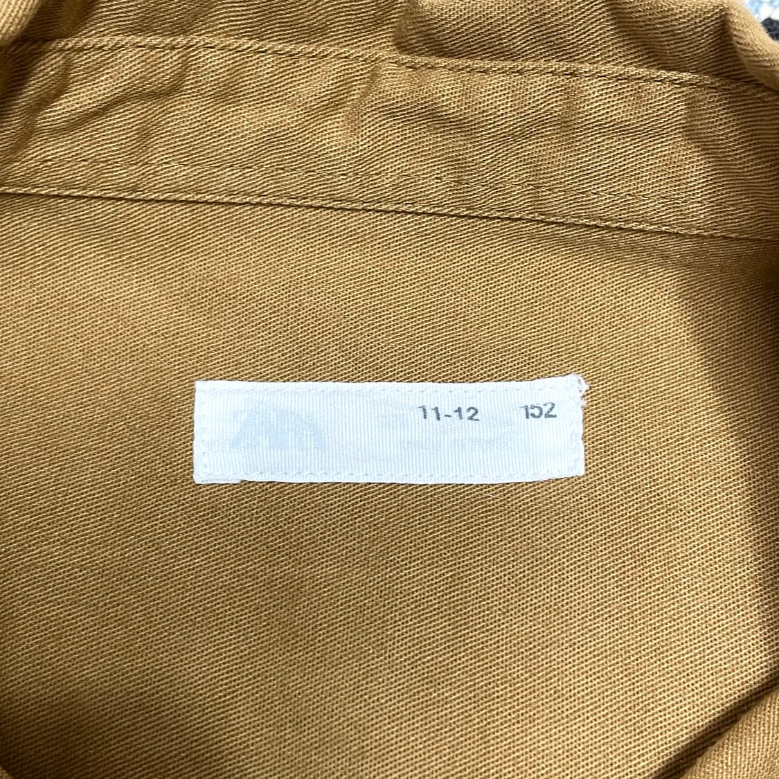 (택있는 새제품) 자라 브라운 포켓 셔츠 아동11-12 상품이미지6