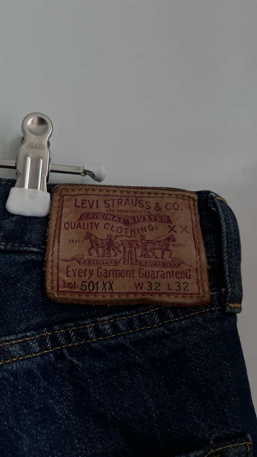 리바이스 빅E LVC 셀비지 501 XX 32/32 상품이미지6