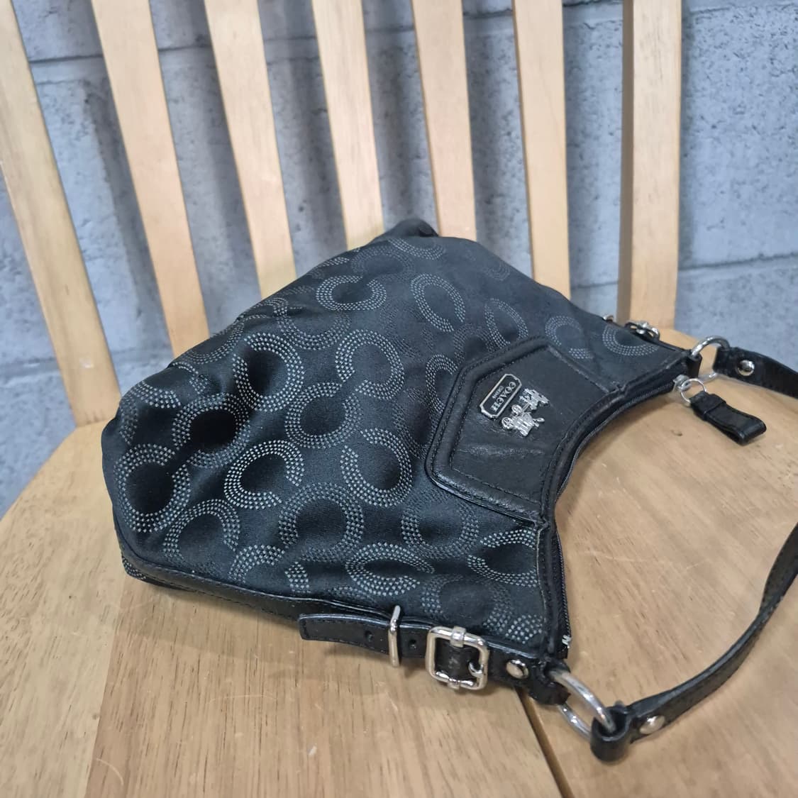 코치 메디슨 샤틴 파우치백 상품이미지4