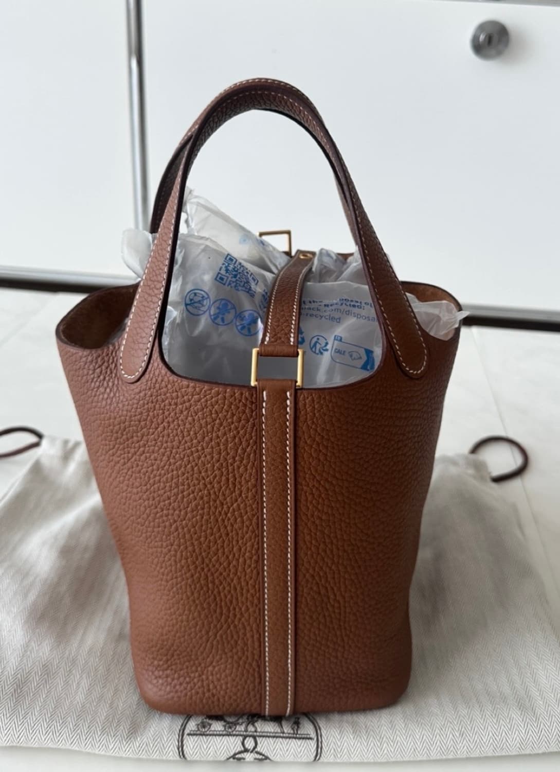 에르메스 피코탄 18 골드 금장 Y각인  상품이미지4