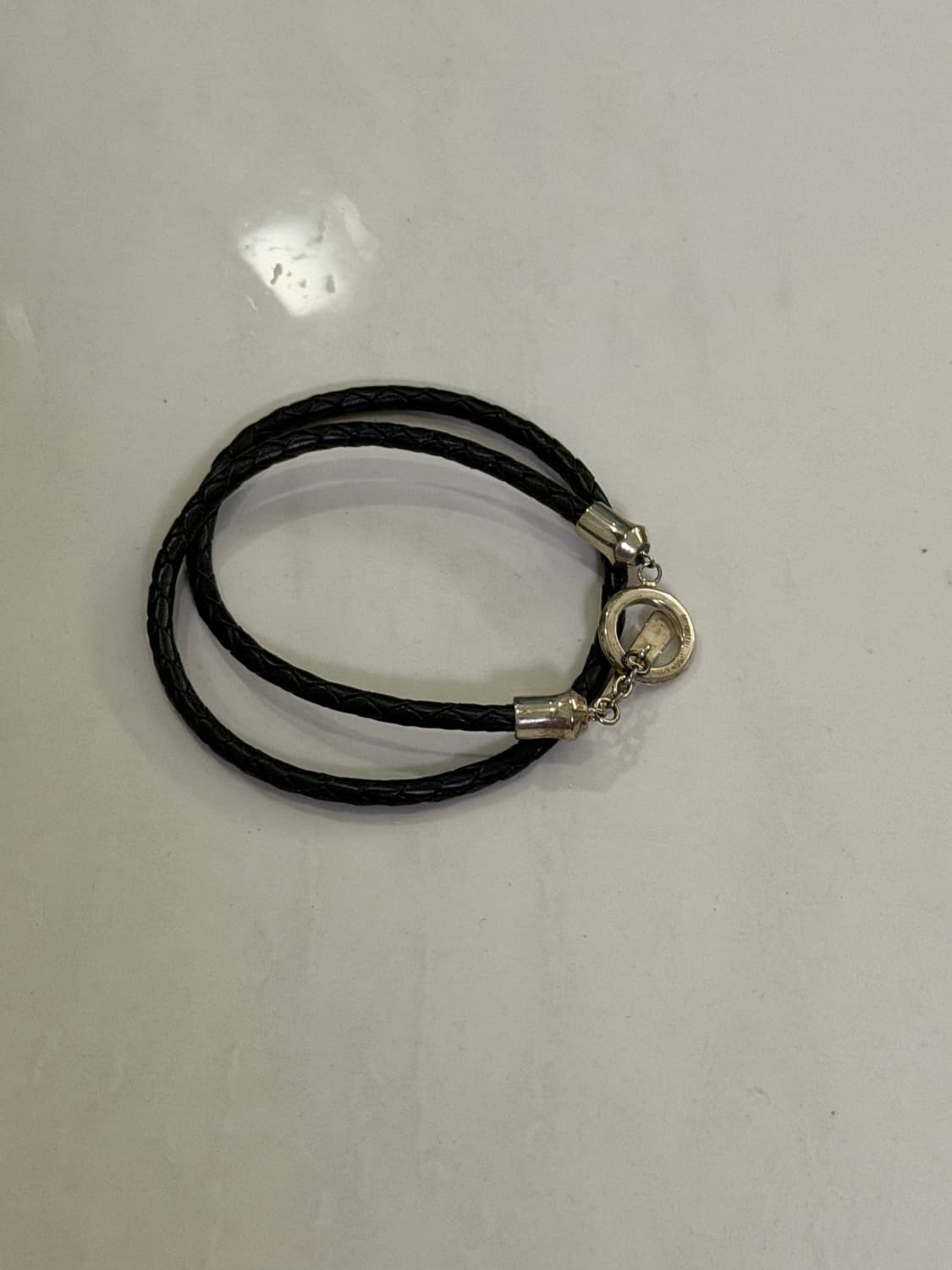 라이온하트 실버 925 가죽 팔찌  상품이미지1