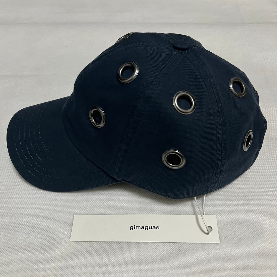 기마구아스 Eyelets 아일렛 볼캡/네이비 상품이미지1