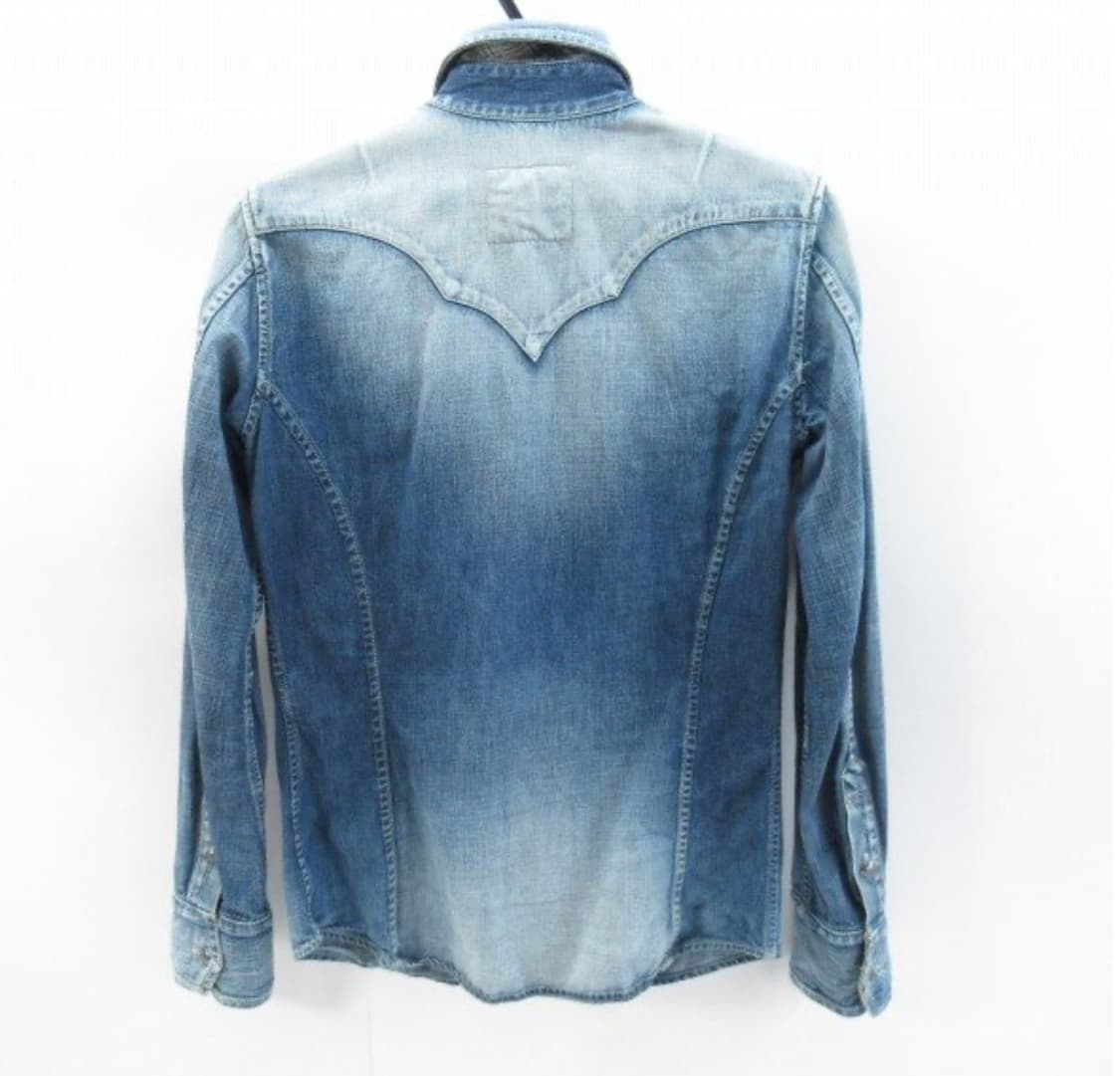Isamu katayama backlash 웨스턴 데님셔츠 상품이미지2