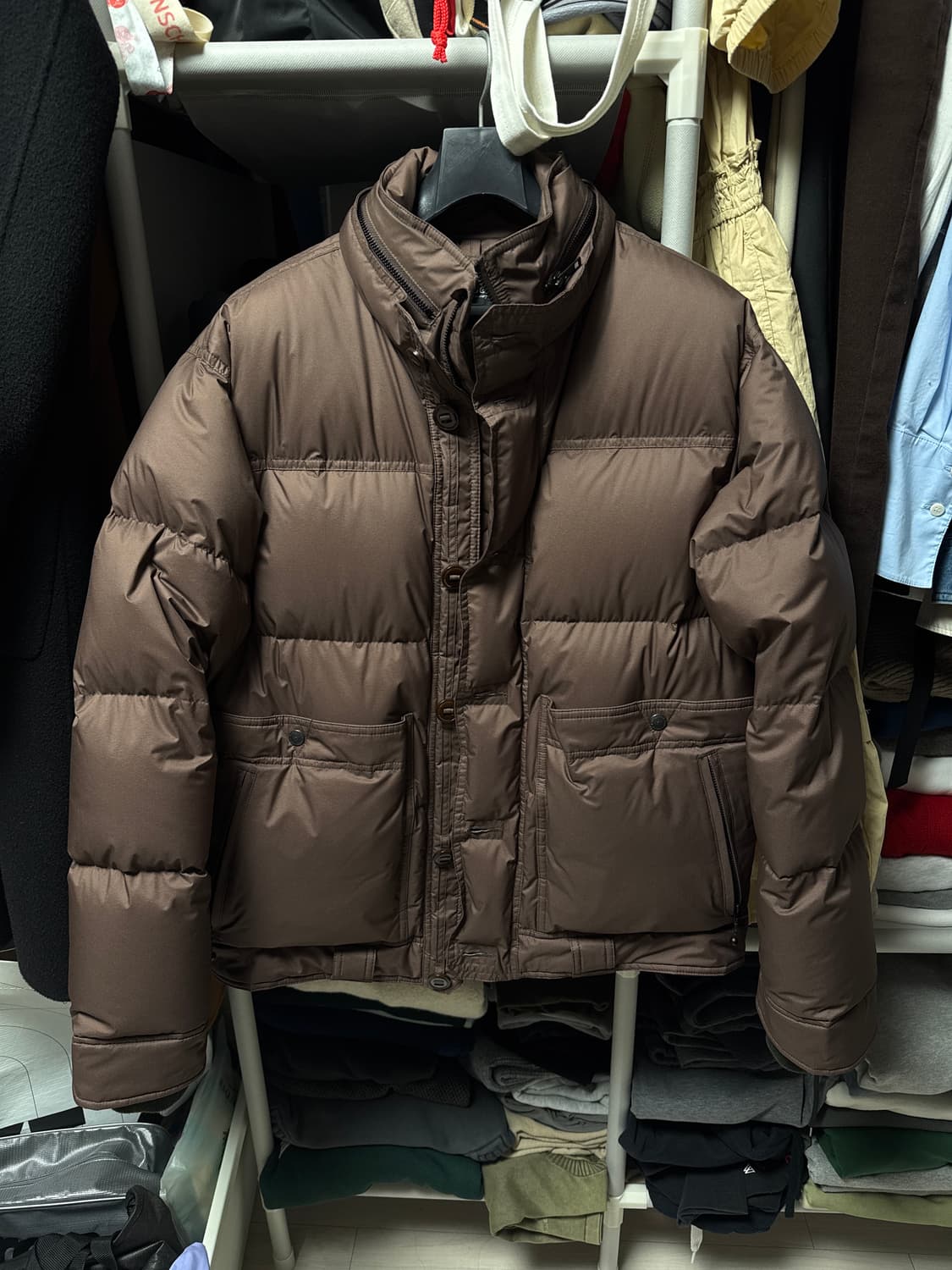 24FW 이스트로그 하이커 다운 자켓 s사이즈 상품이미지1