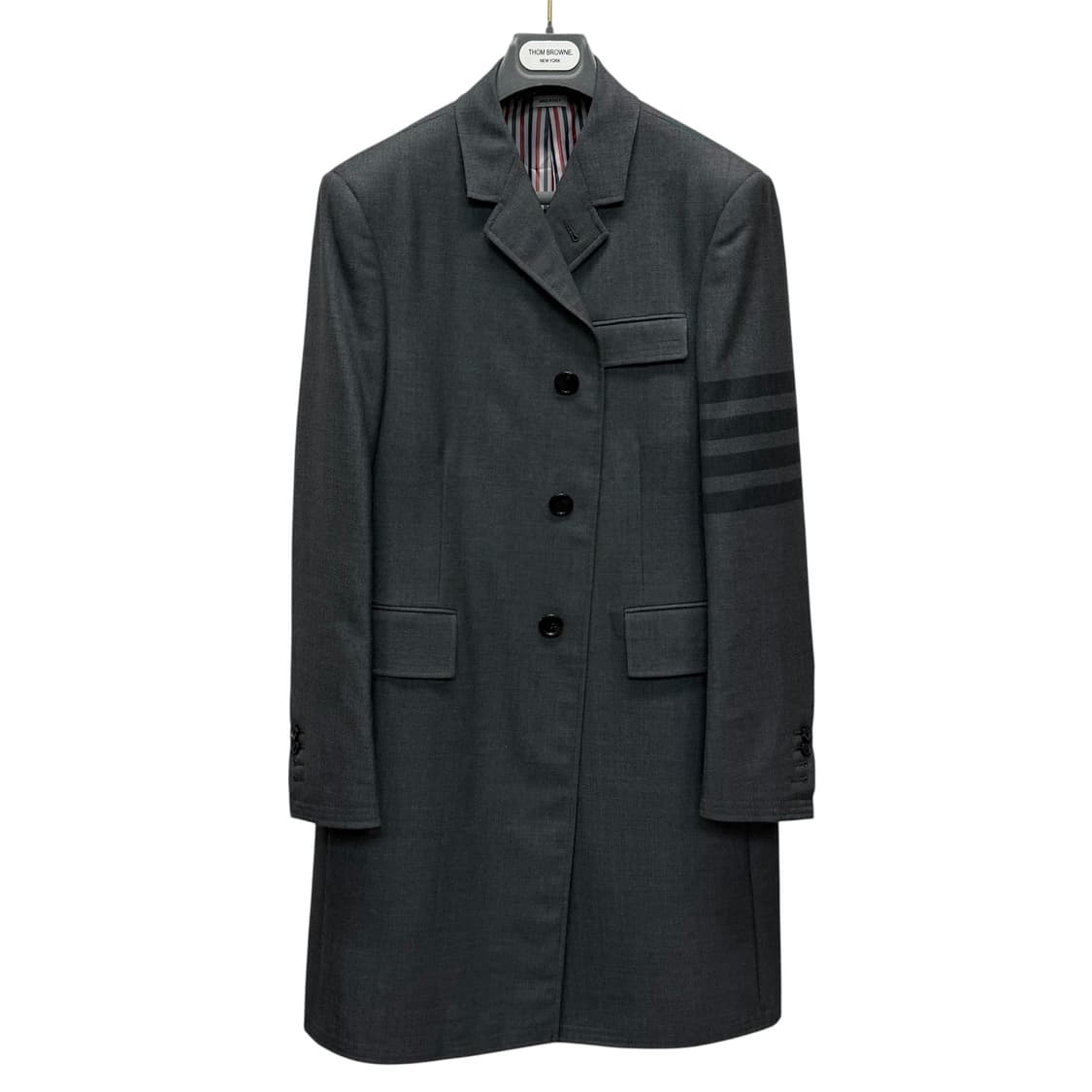 톰브라운 체스트 필드 사선 코트 (95)  상품이미지1