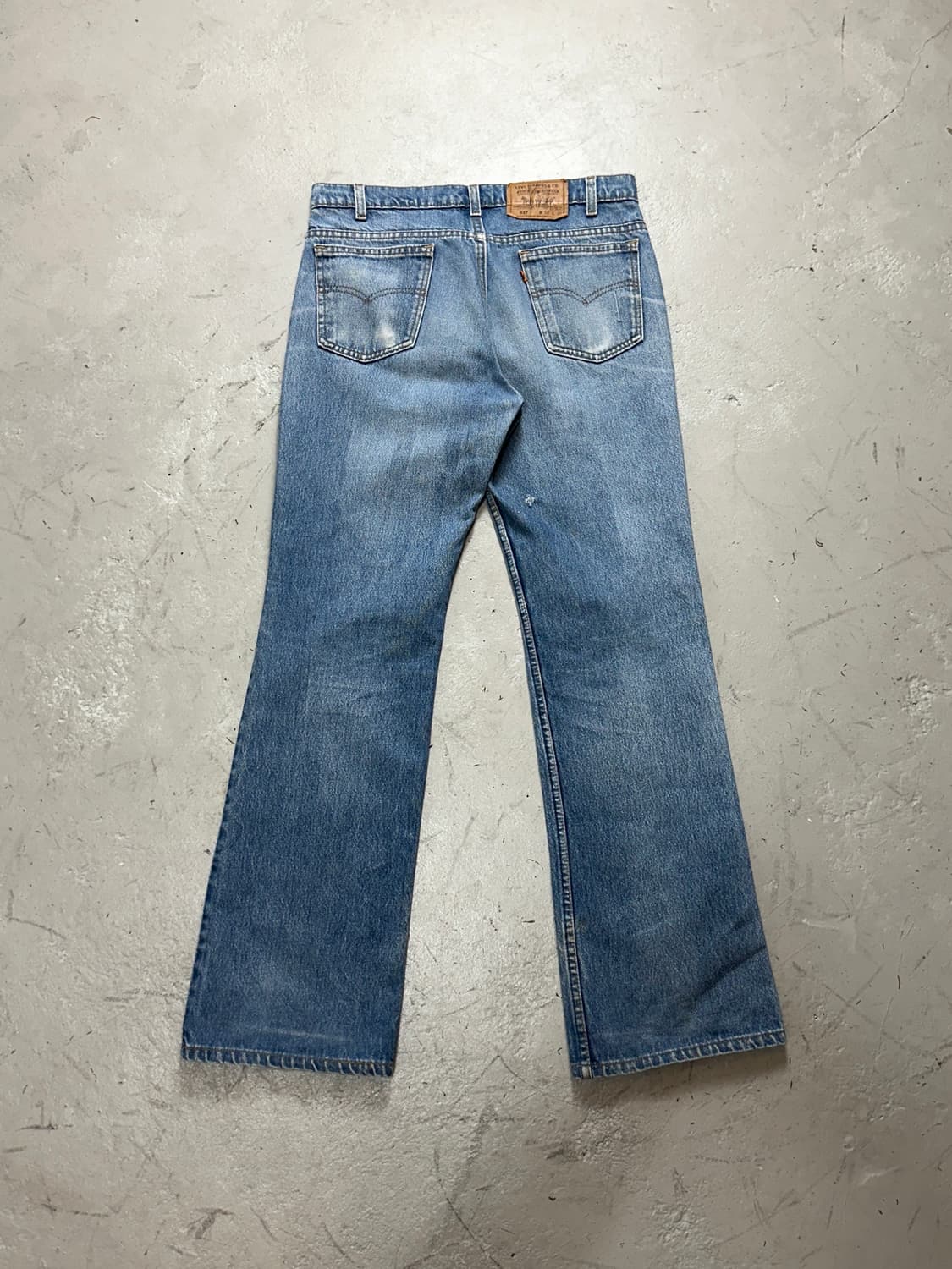 90's USA Made 리바이스 517 부츠컷 플레어진 상품이미지4