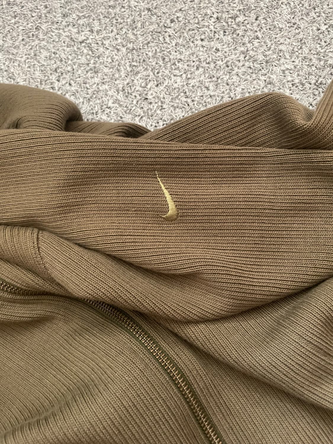 nike drivers cotton 니트 집업 XL 상품이미지5