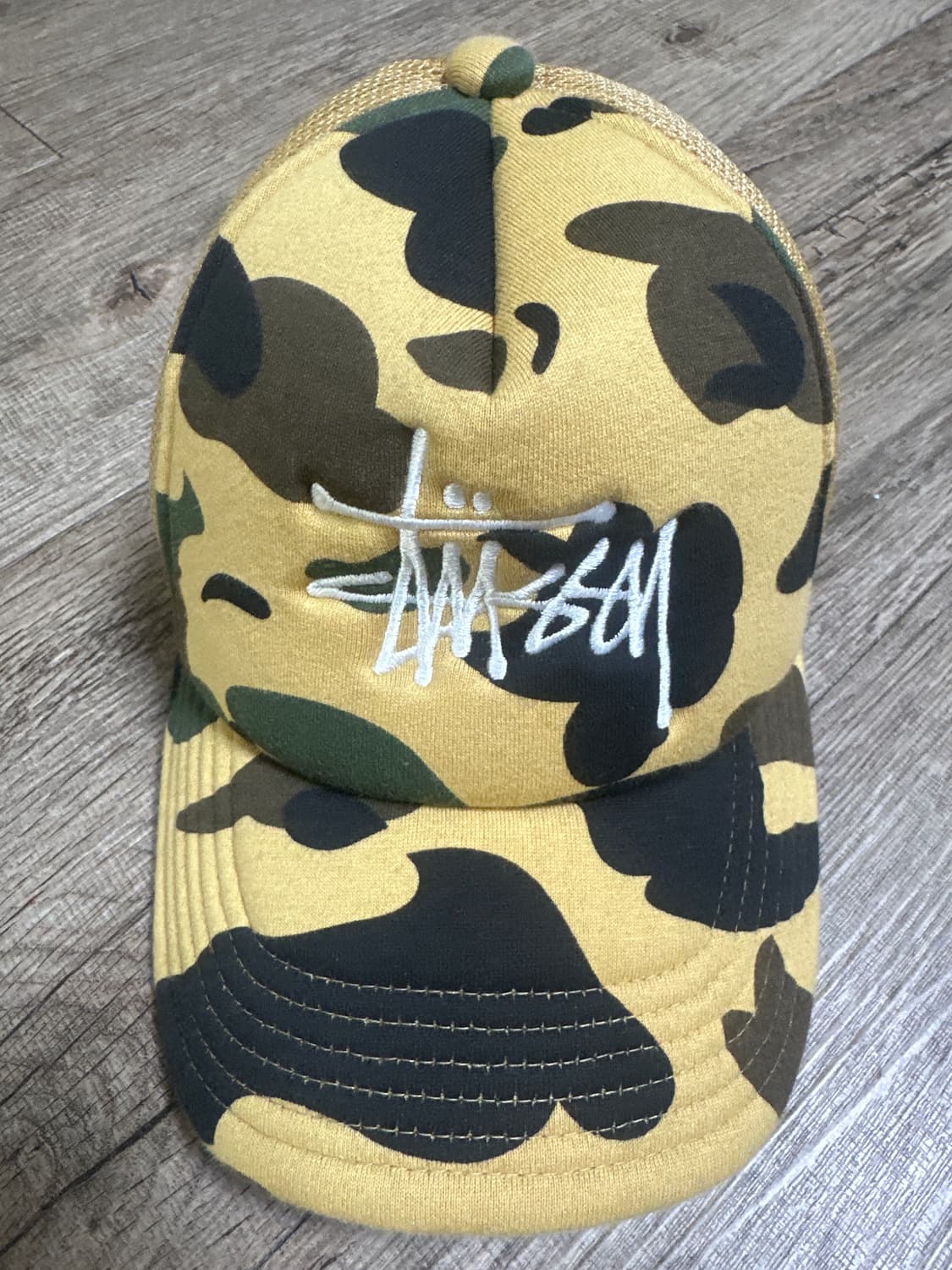 스투시 베이프 매쉬캡 상품이미지1