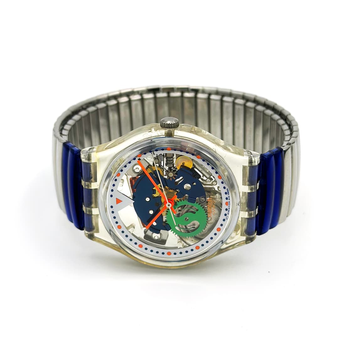 96년판) 빈티지 스와치 익스팬션 스트랩 color fish 상품이미지4