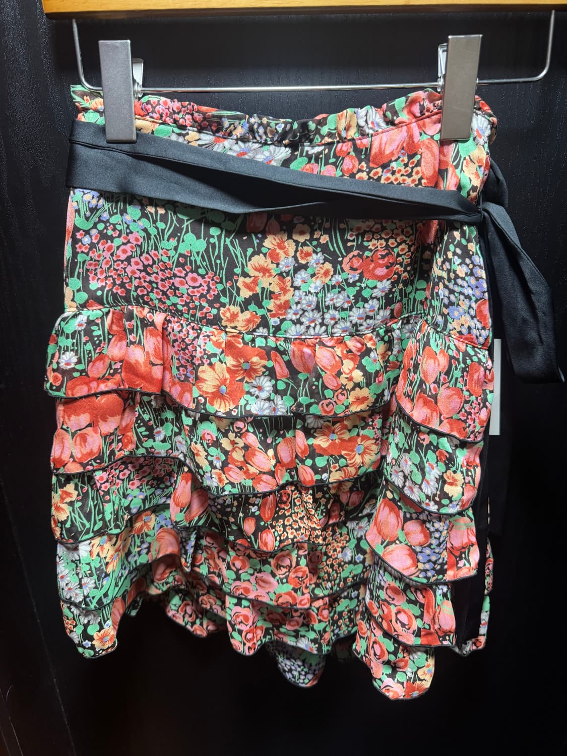 vintage skirt 플라워 스커트 상품이미지1