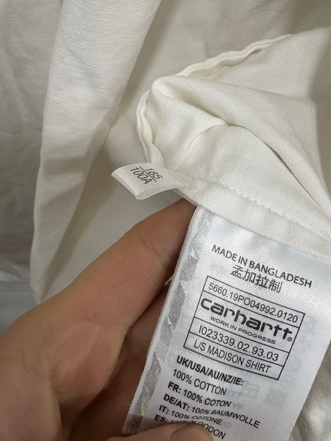 칼하트 셔츠 105 상품이미지3
