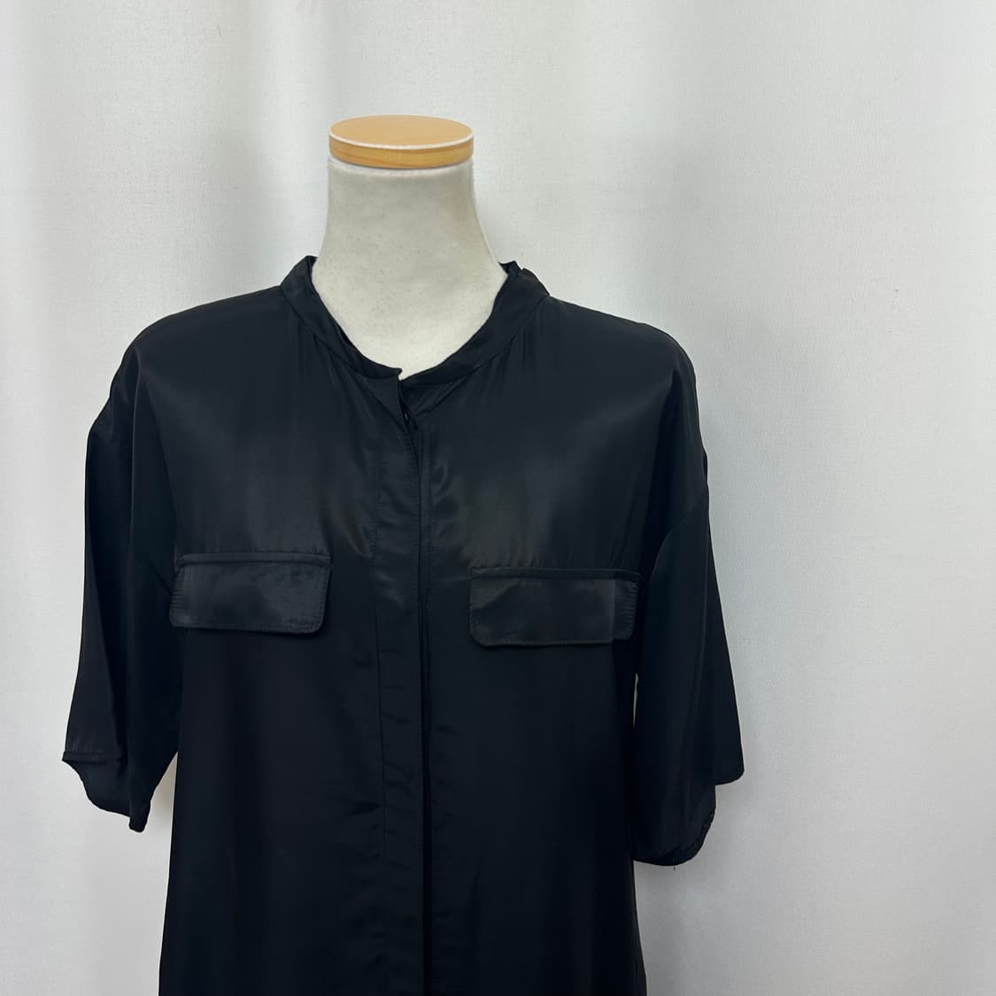   타임 여자 반팔 원피스 검정 55-66추천  상품이미지2