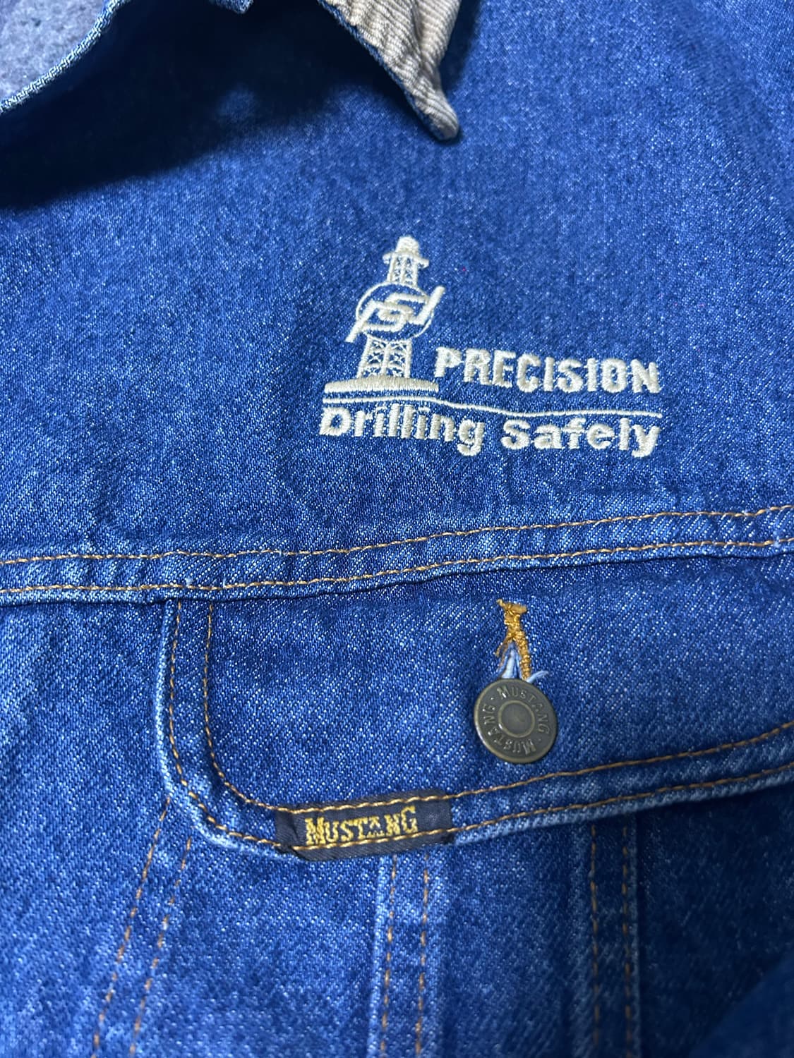 MUSTANG 스톰라이더 청자켓 사이즈 110~115 상품이미지3