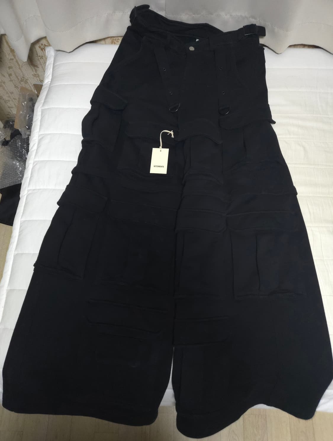 베트멍 멀티 카고 포켓 팬츠 와이드 바지 상품이미지5