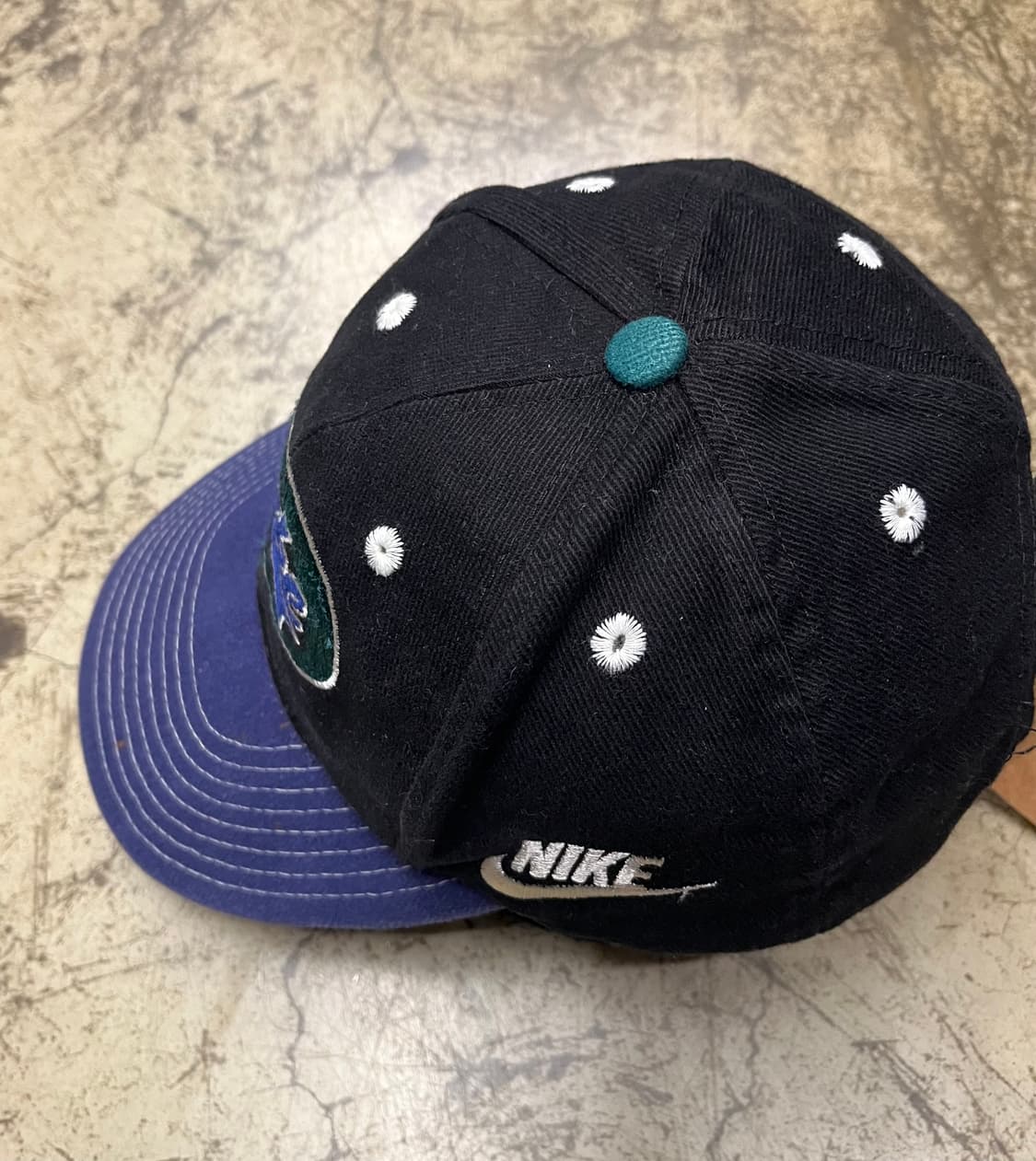 90s 나이키 볼캡 블랙/퍼플 모자 상품이미지3