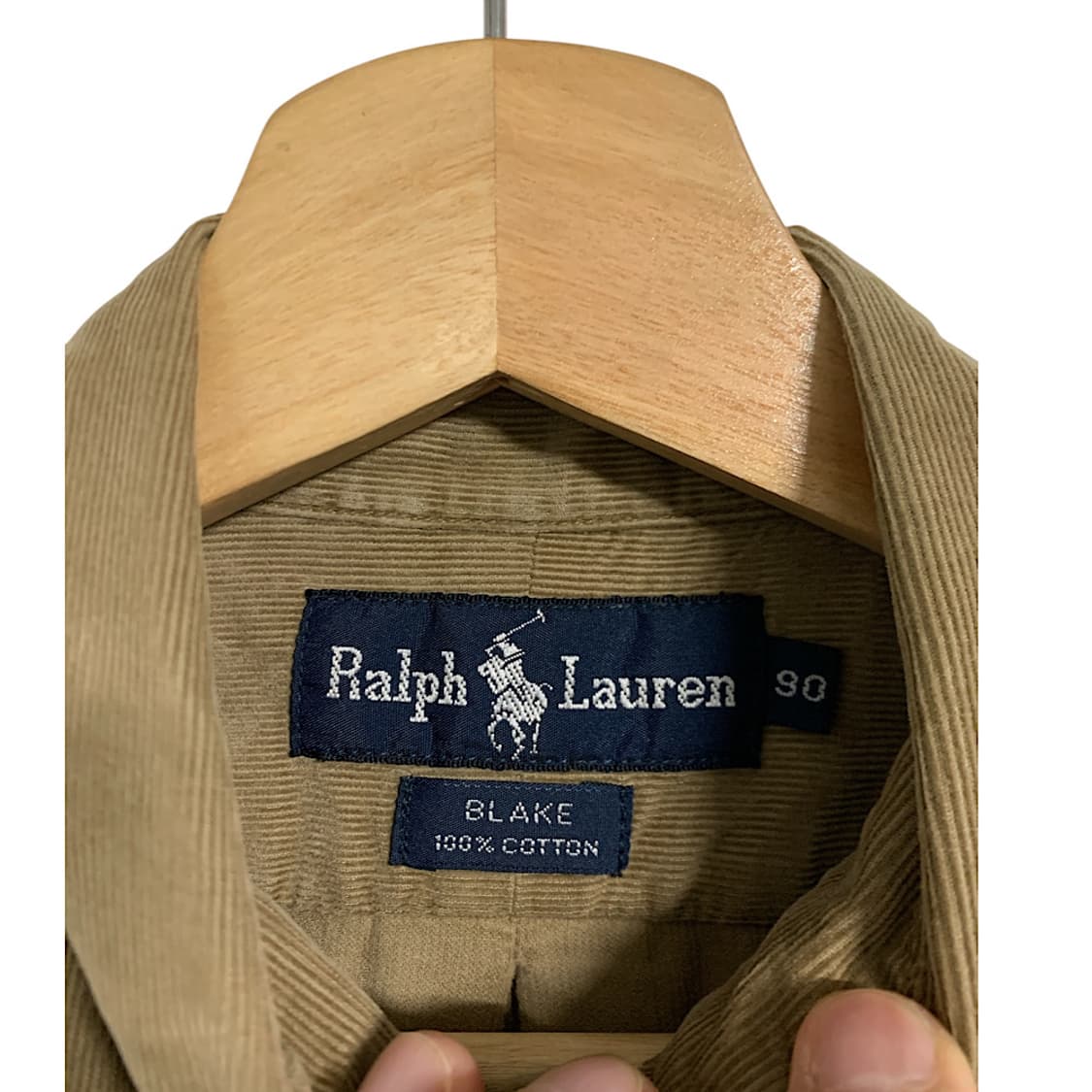 폴로 랄프로렌 코듀로이 셔츠 90 상품이미지2