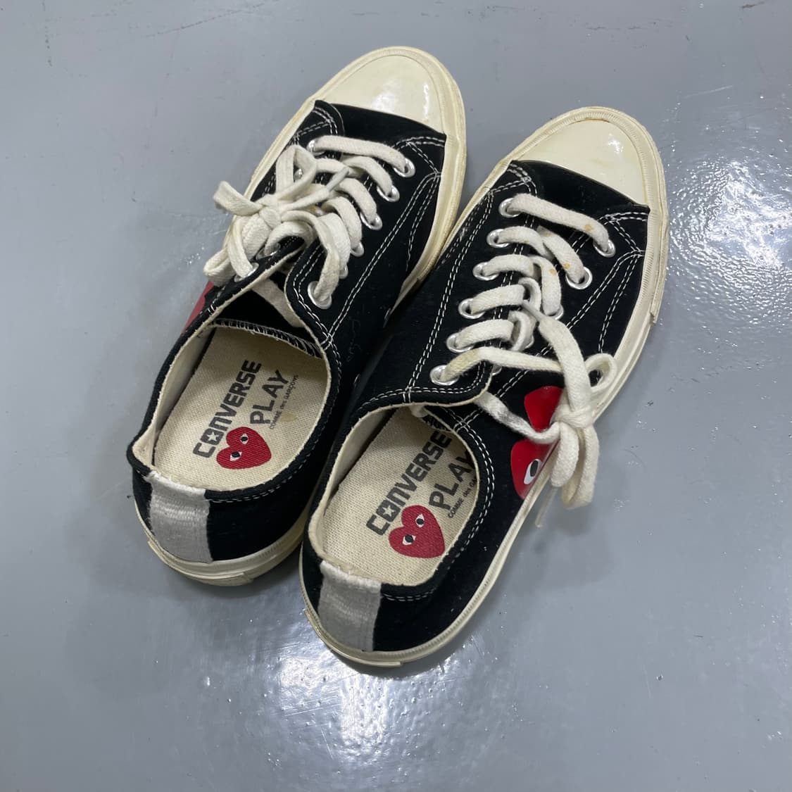 245 꼼데가르송 플레이 척 스니커즈 0303S2 상품이미지4