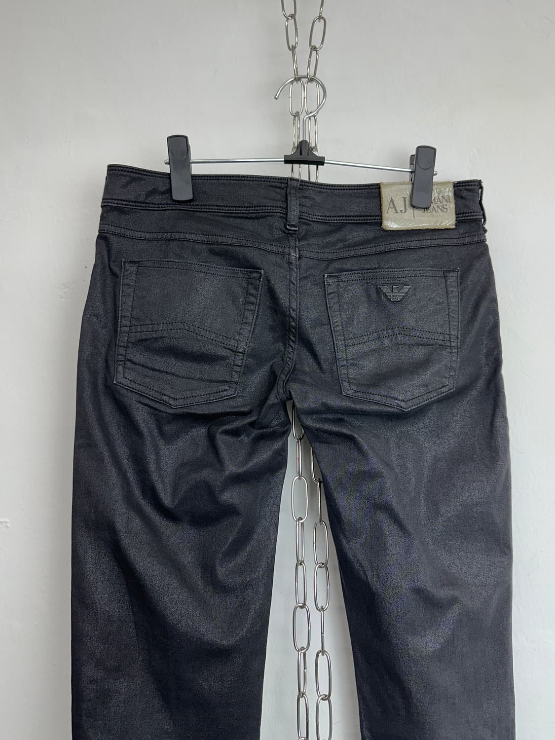 Armani Jeans Coated Skinny Pants 상품이미지2