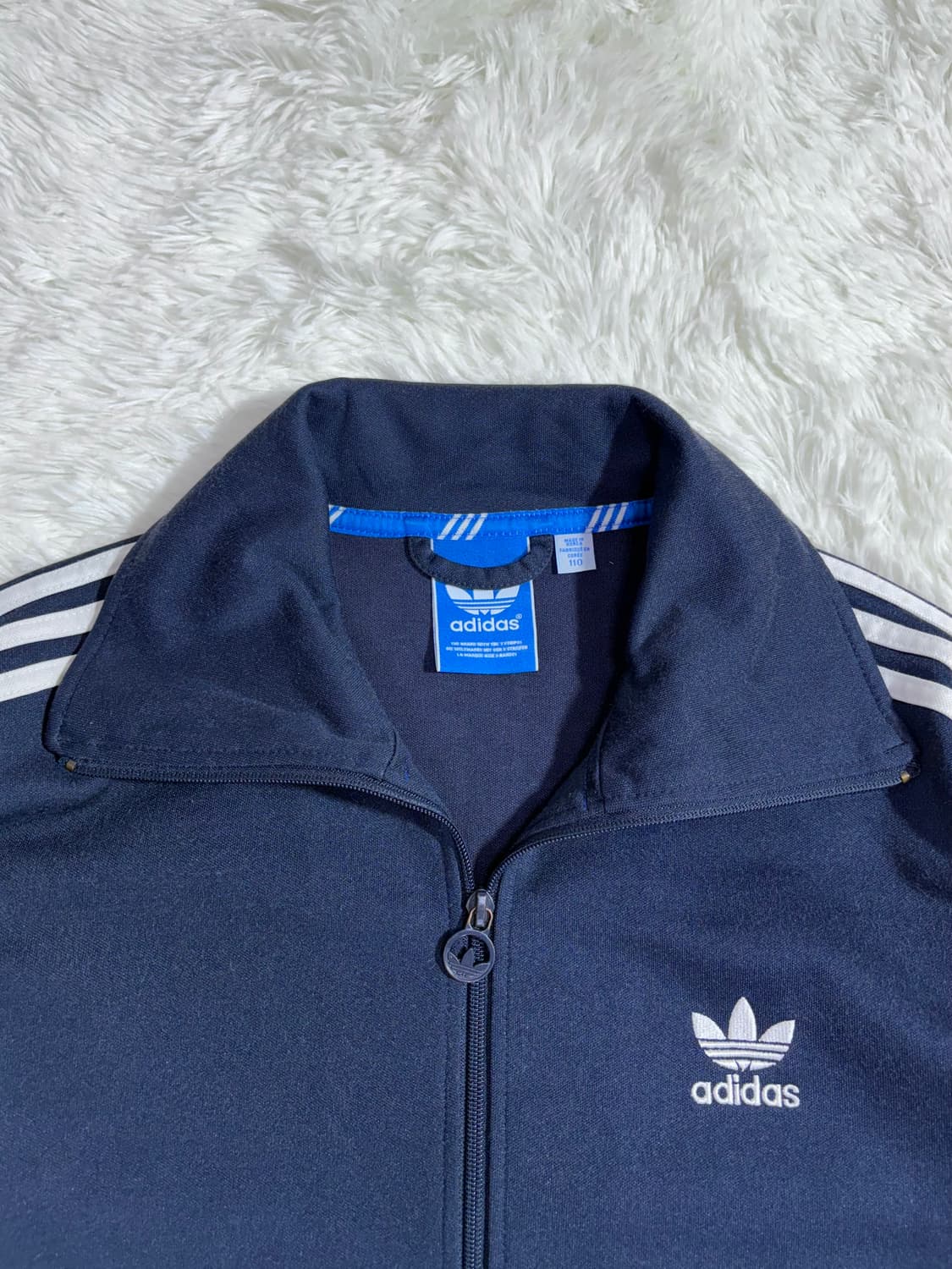 아디다스 네이비 유로파 삼선 트랙탑  상품이미지8