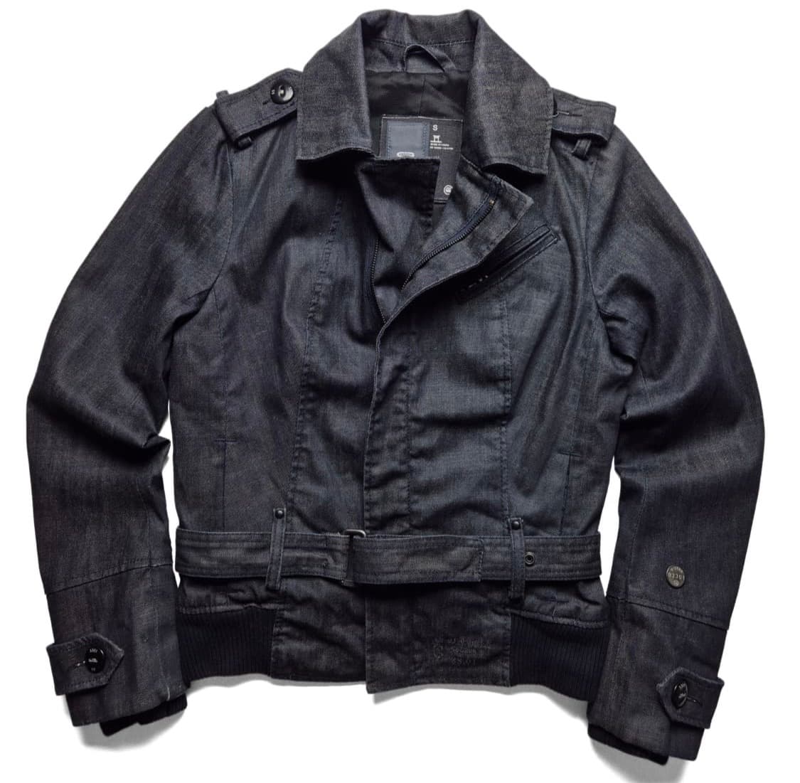 지스타로우 벨티드 데님자켓 상품이미지2