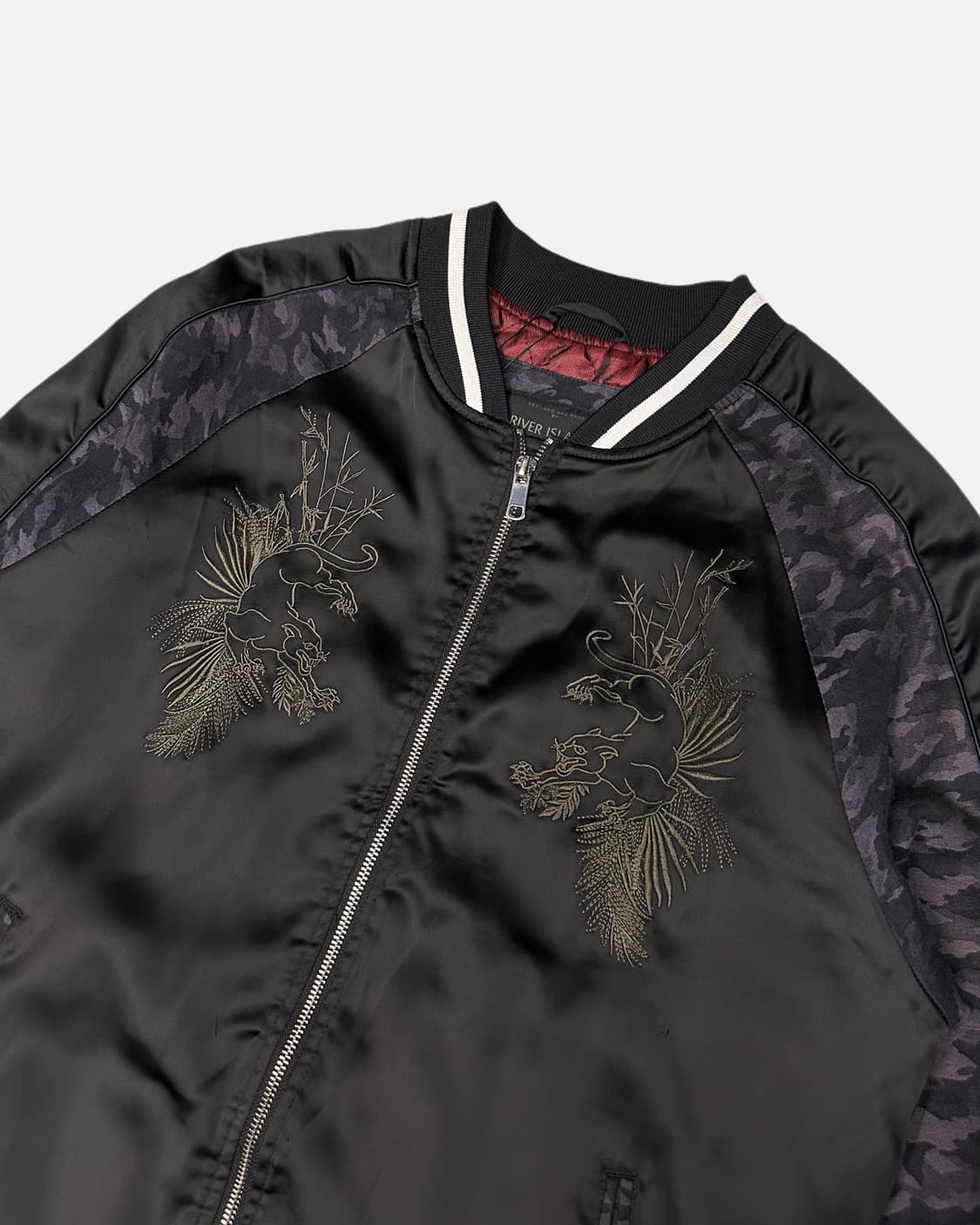 oriental embroidery camo sleeve sukajan 상품이미지3