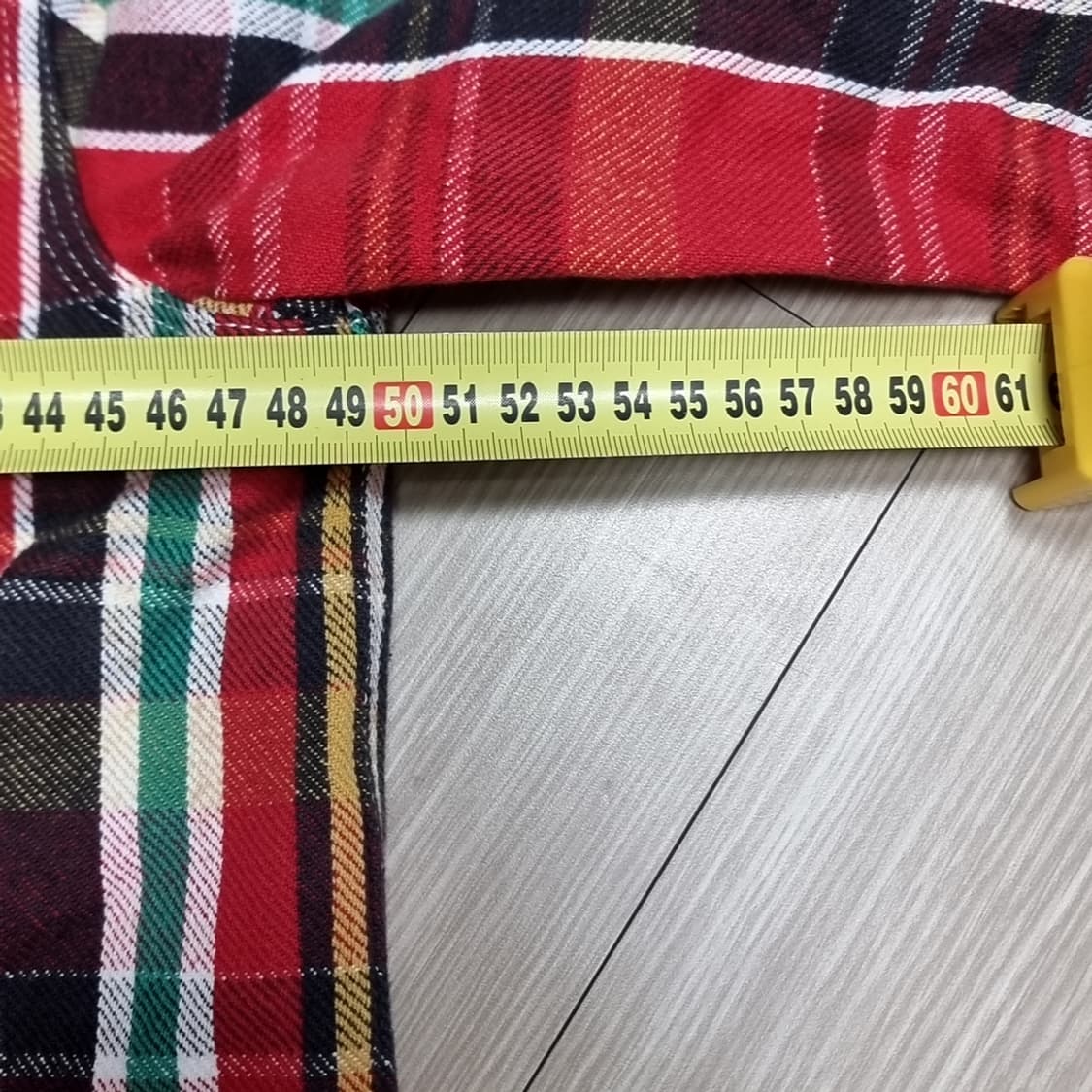 휴스턴 유니온메이드 레드 체크 남방 셔츠(95-100) 상품이미지10