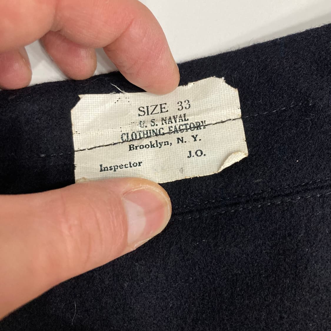 [미사용 데드스탁] WW2 USN 13button 세일러 팬츠 상품이미지5
