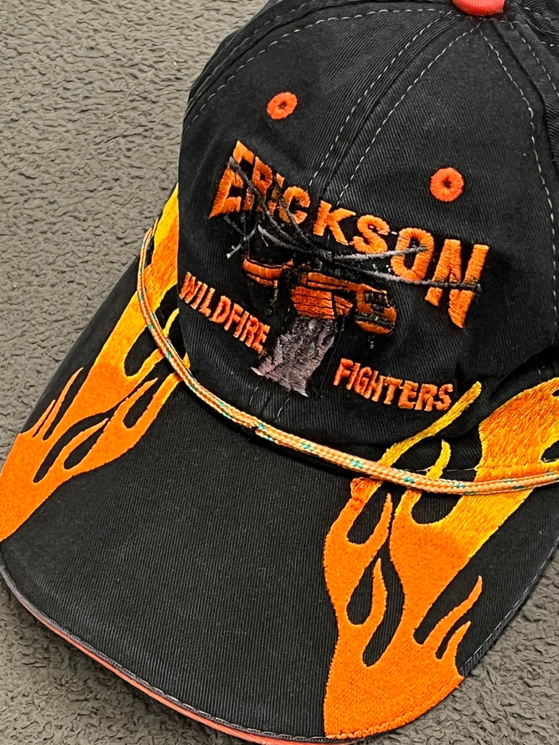 NMX 에어 빈티지 플레임 자수 캡 처분  상품이미지2