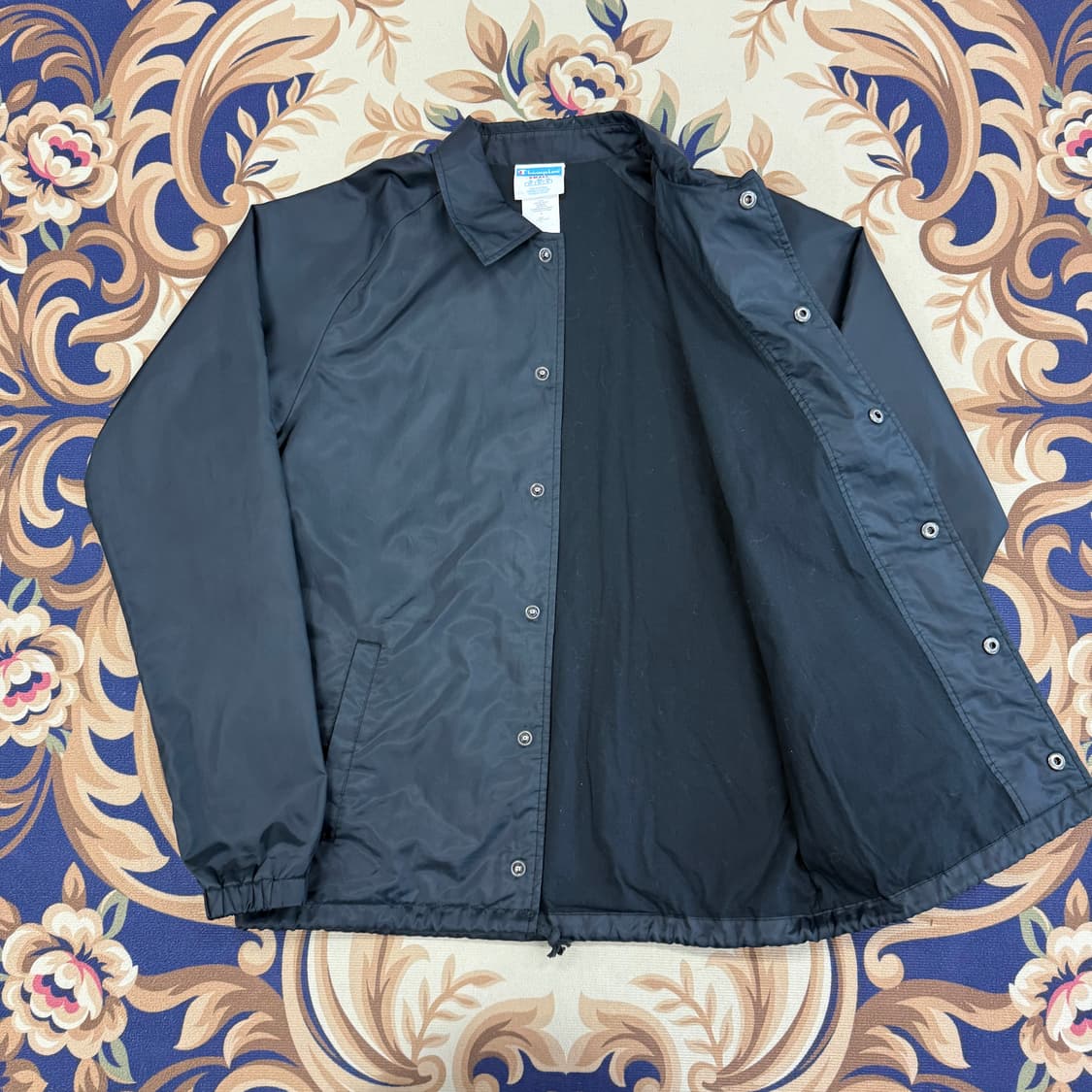 (S)챔피언 Champion 스몰로고 코치자켓(블랙) 상품이미지3