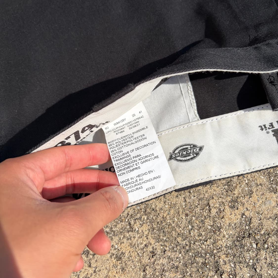 디키즈 874 빈티지 워크팬츠 42x32 상품이미지5