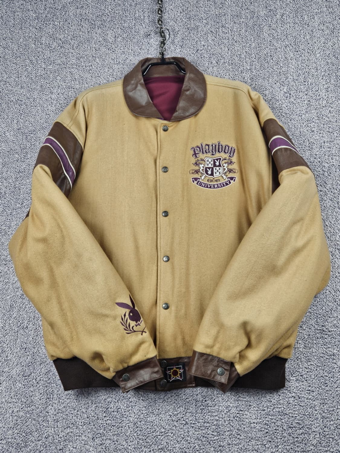 JH DESIGN PLAYBOY 리버시블바시티자켓 (2XL)/ 10015 상품이미지3