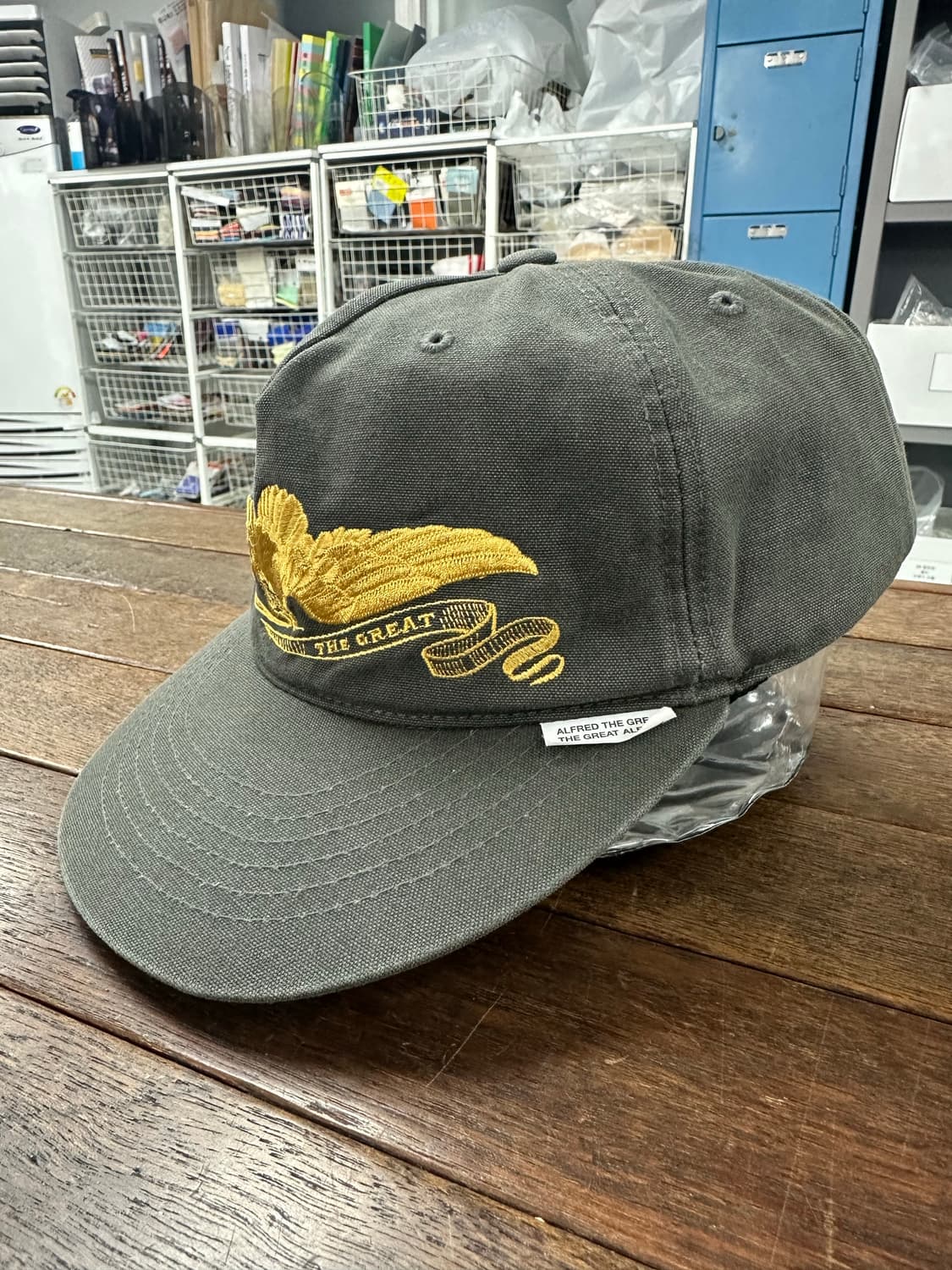 헤리티지플로스 알프레드 독수리 5패널 캡 상품이미지2