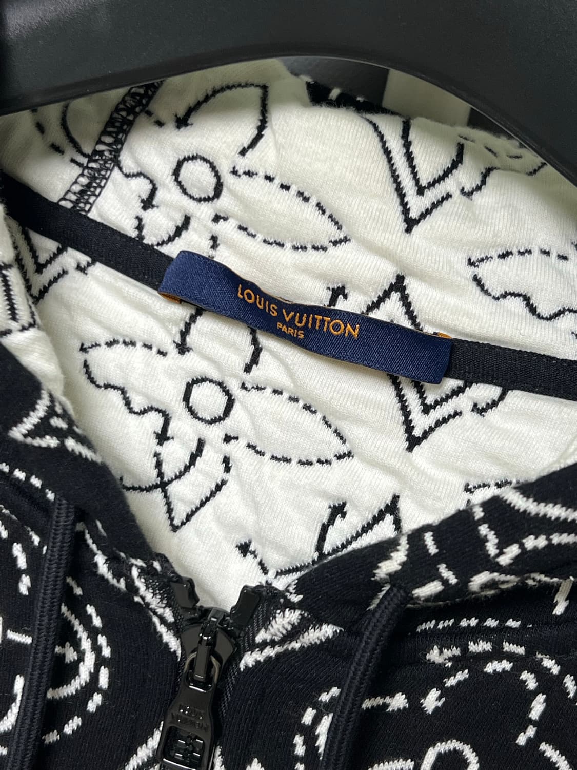 [정품] 백화점판 / L 루이비통xNBA 플라워 모노그램 후드집업 상품이미지4