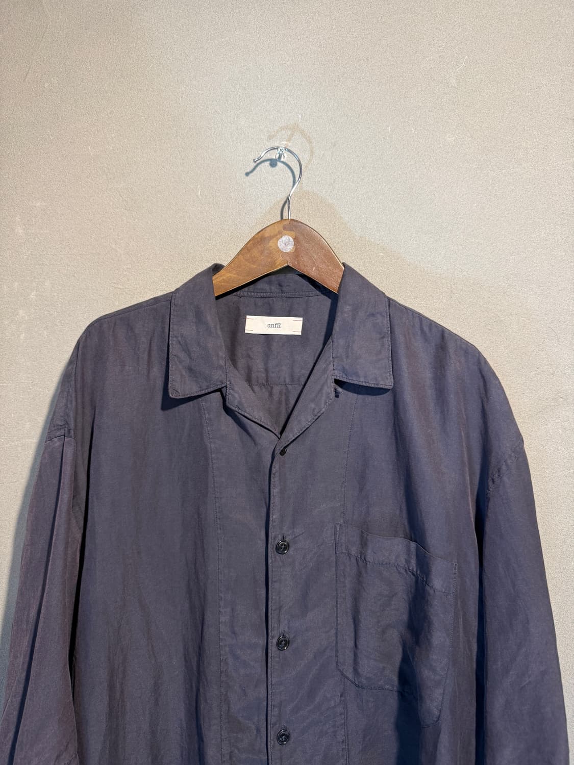 언필 실크 셔츠 4(XL) 상품이미지3