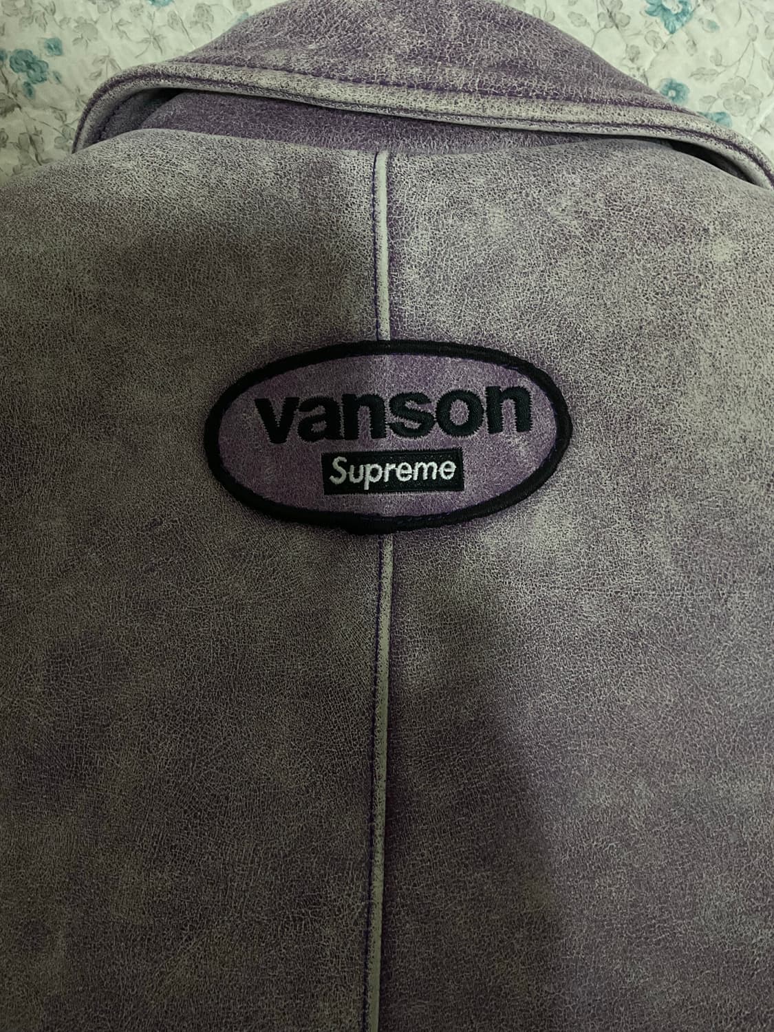 슈프림 x 밴슨 원 레더 자켓 M 상품이미지4